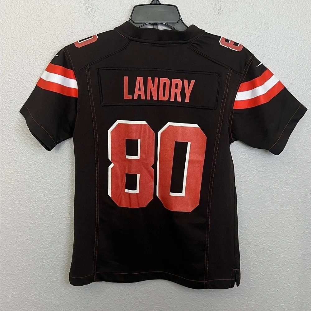 Nike On Field Browns Jersey Landry #80 Youth Size Medium